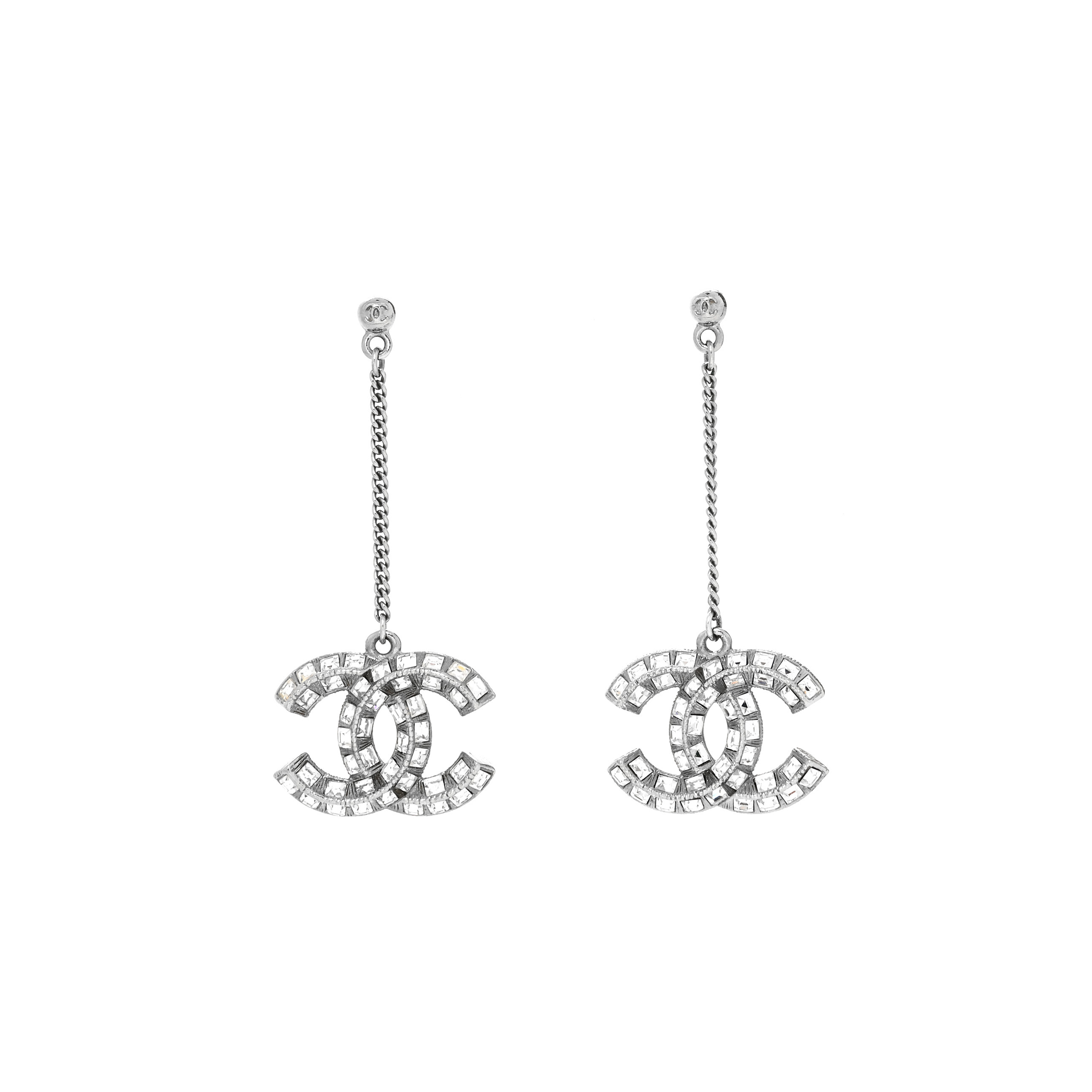 Ch*el double c jewelry earrings